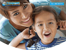 Tablet Screenshot of pediatricdentisthawaii.com